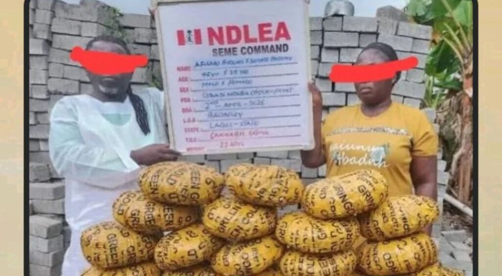 Trafic de drogue à Sèmè-Kraké : Un pasteur et son épouse appréhendés à la frontière Bénin-Nigeria