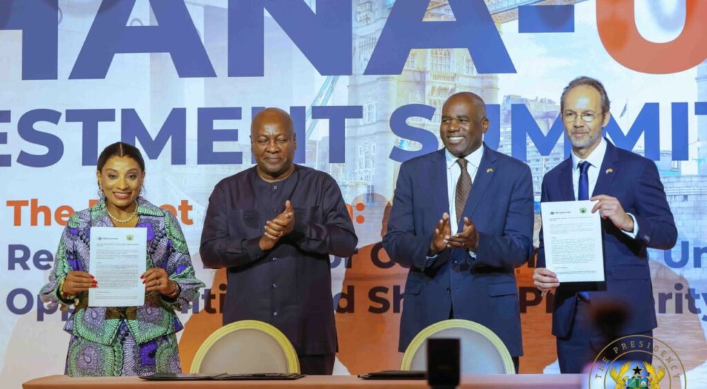 Ghana–Royaume-Uni : Plus de 215 millions de livres pour relancer l’économie ghanéenne