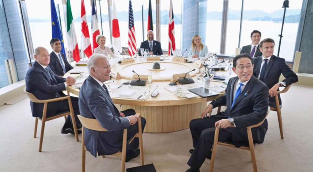 G7 à Évian : Zelensky en quête d’appuis contre Moscou