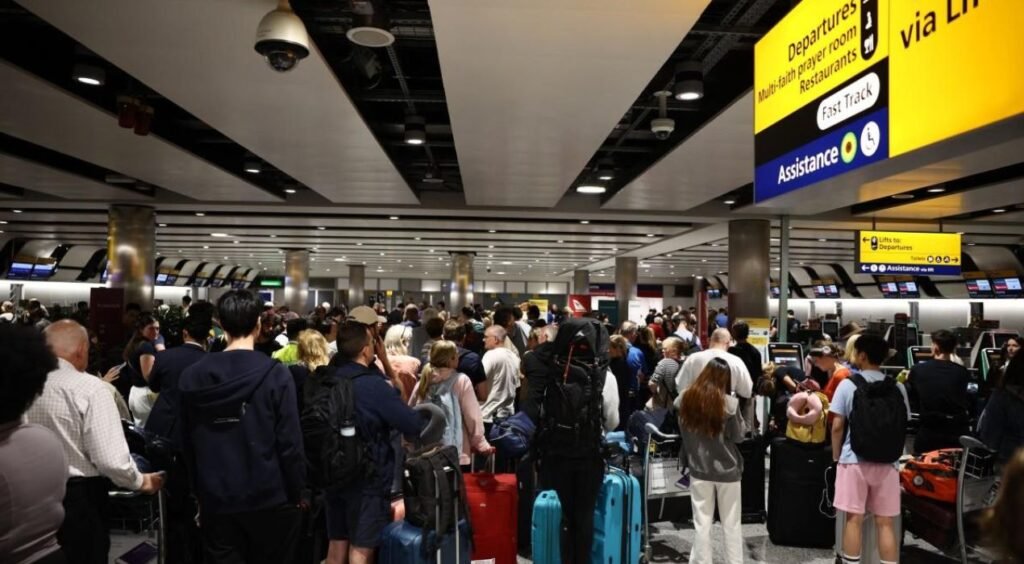 Royaume-Uni : Le chaos dans les aéroports après une panne géante