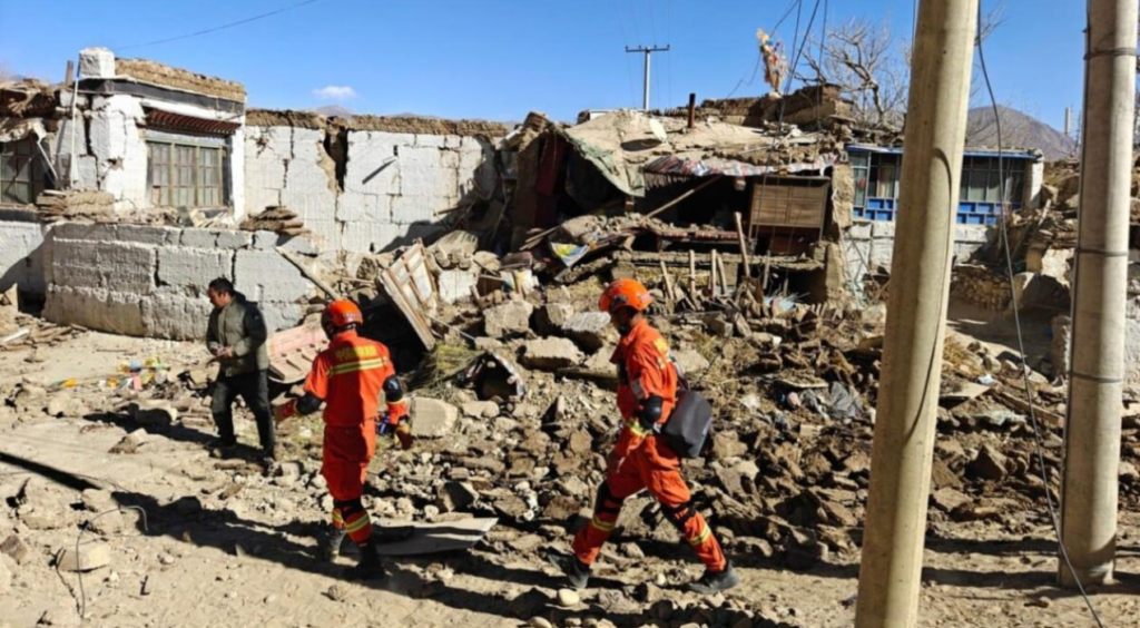 Tibet : Un séisme de magnitude 7 fait des victimes